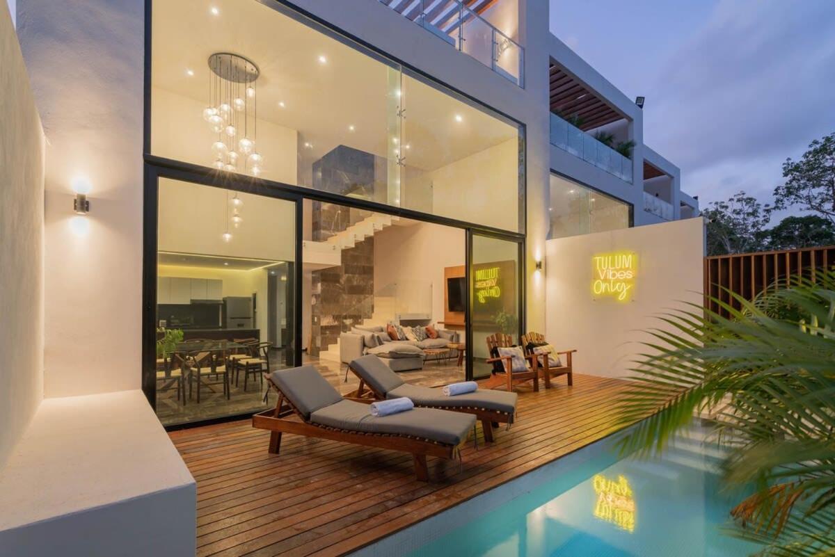 Exclusive 4Br Villa In Karanda With Pools And Paddle Tulum Exterior foto